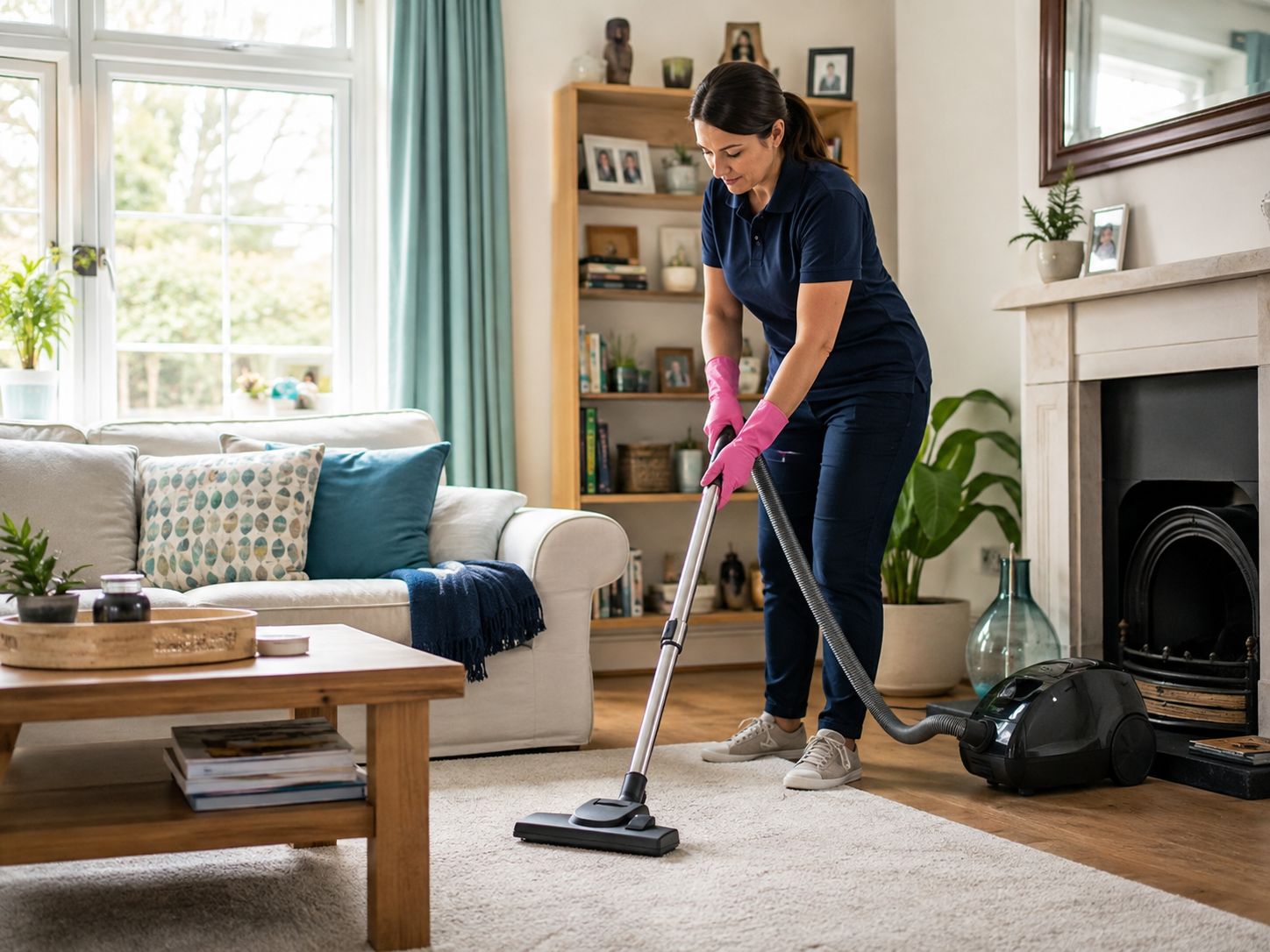 Juliete providing professional home cleaning